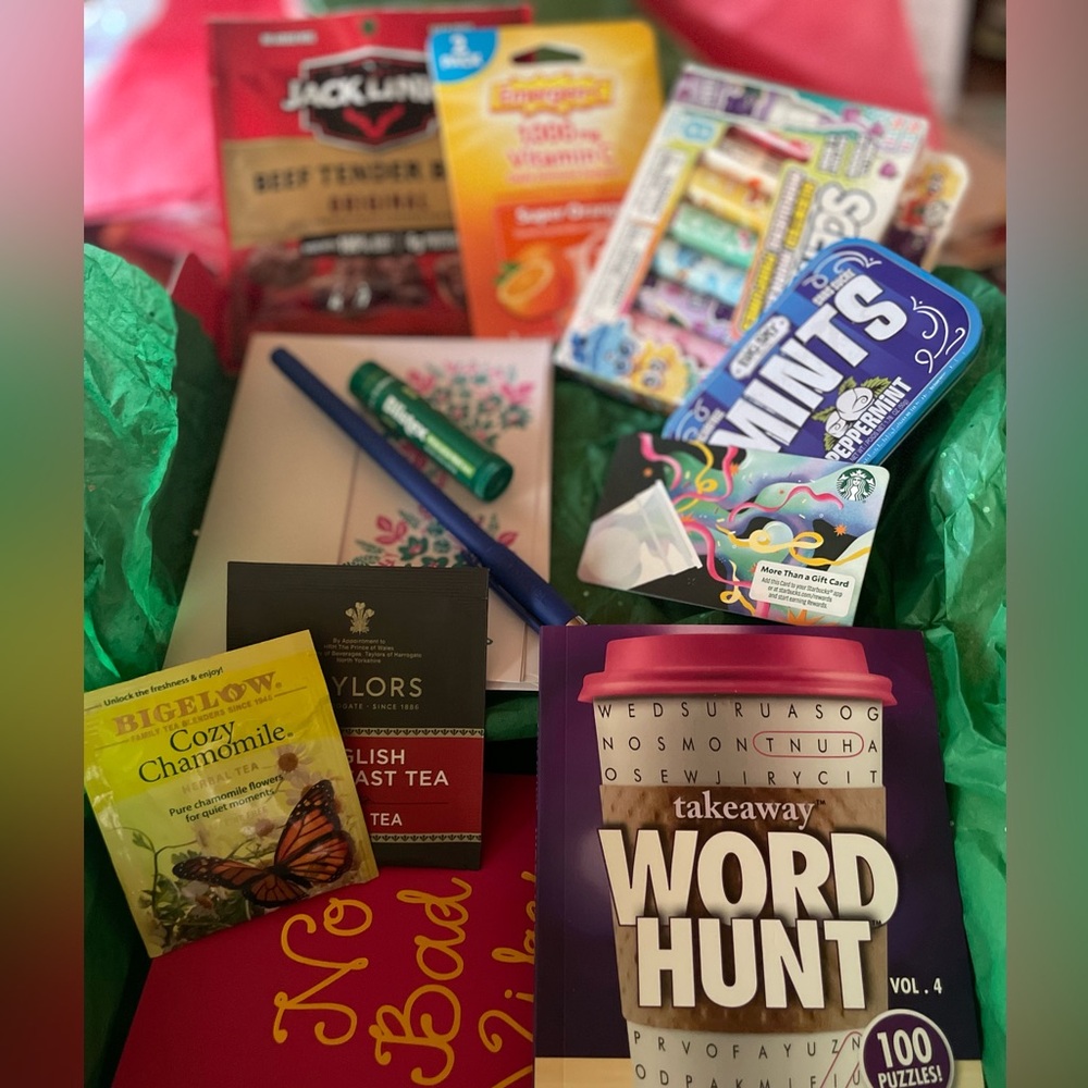 Hope Gift Box with Snacks and Puzzles